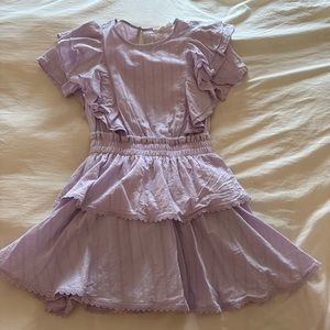Purple Ruffle Dress (Loveshackfancy Natasha DUPE)